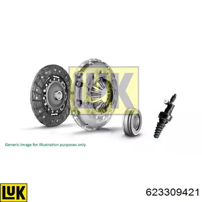 Comprar 623309421 LUK Kit de embrague completo