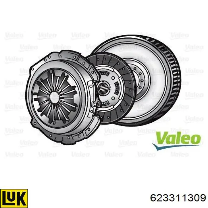 Comprar 623311309 LUK Kit de embrague completo