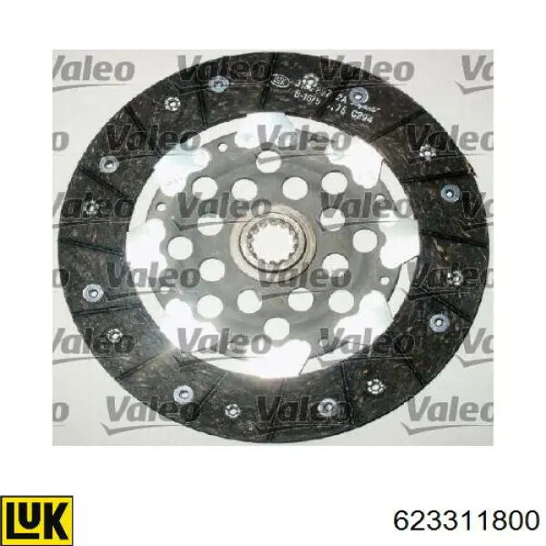 623311800 LUK Embrague motor