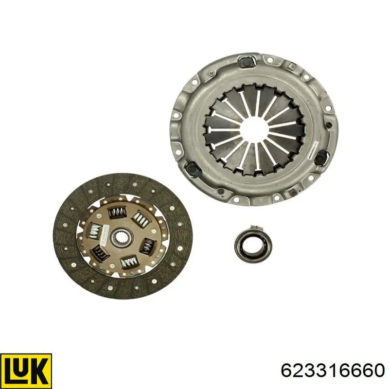 Comprar 623316660 LUK Kit de embrague completo