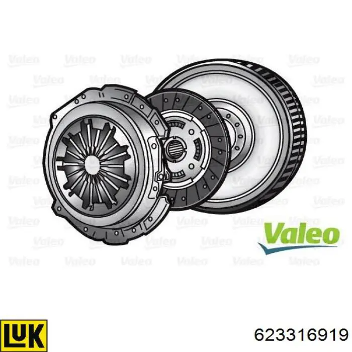 623316919 LUK Embrague motor