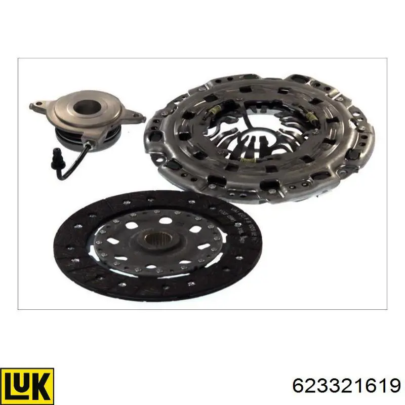 Comprar 623321619 LUK Kit de embrague completo