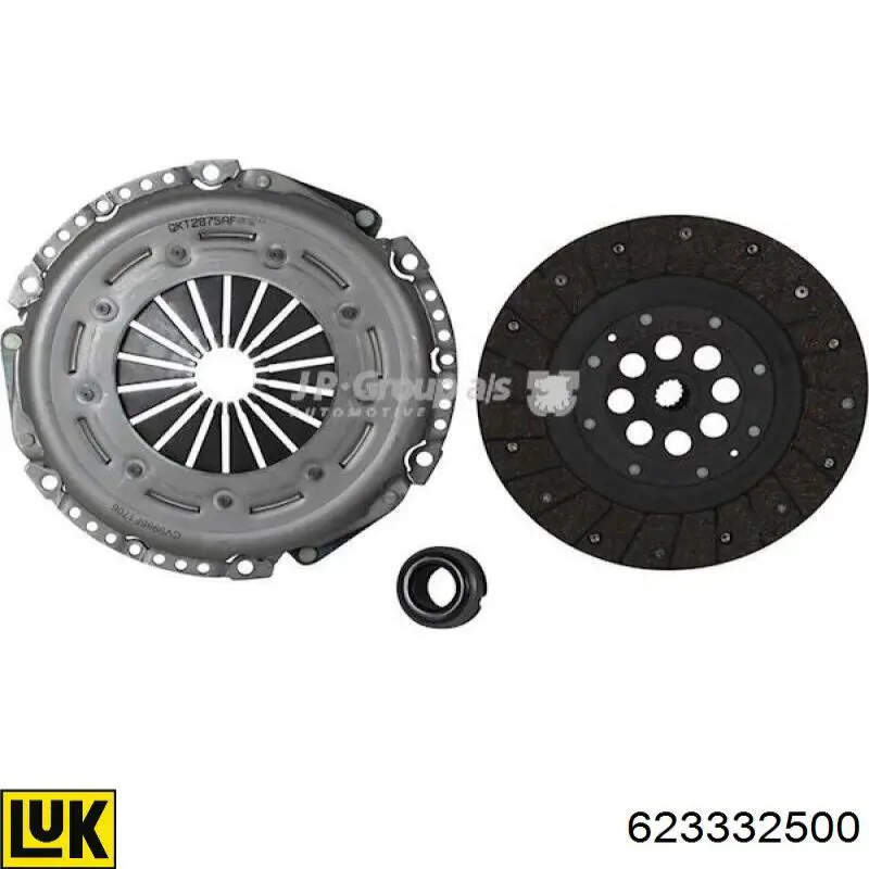 Kit de embrague (3 partes) Citroen C3 SH