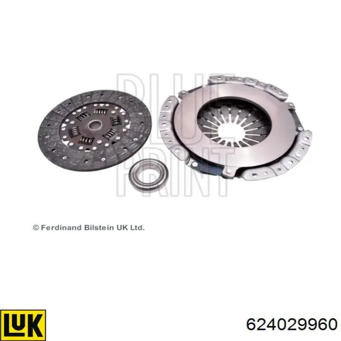 Mecanismo de embrague LUK 624029960 precio, desde 278,42 EUR