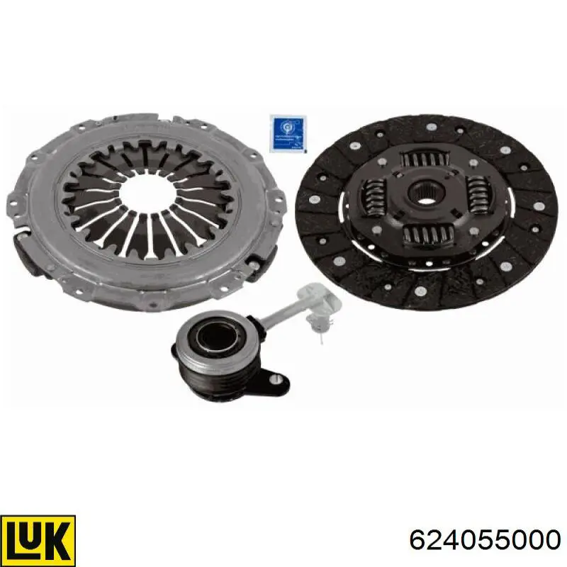 Mecanismo de embrague LUK 624055000 precio, desde 141,10 EUR
