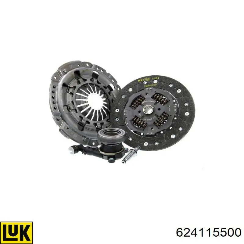624115500 LUK Embrague motor