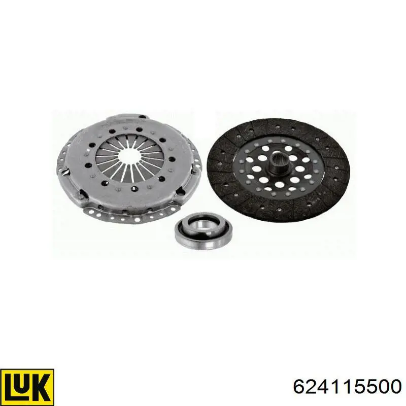 Comprar 624115500 LUK Kit de embrague completo