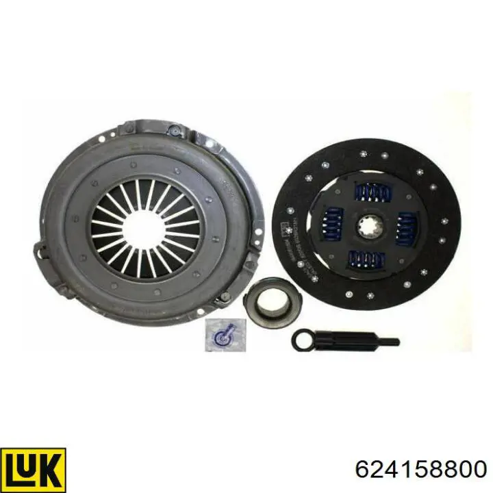 2226428 BMW kit de embrague (3 partes)