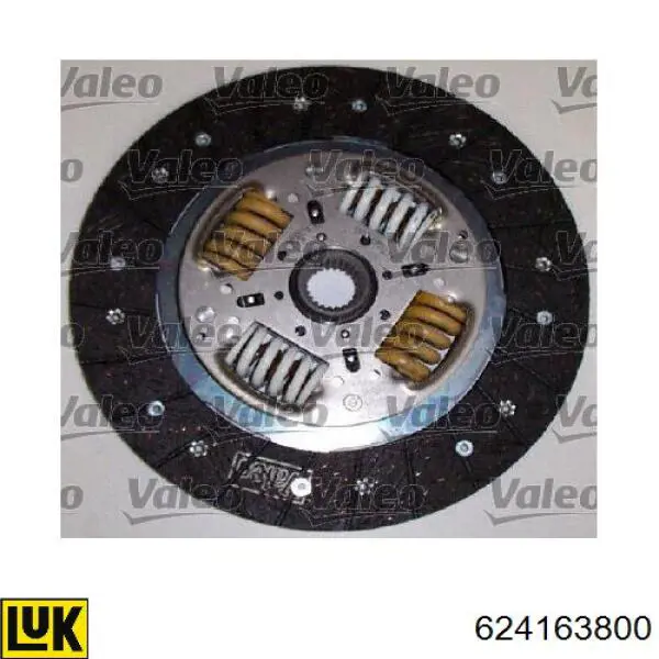 624163800 LUK Embrague motor