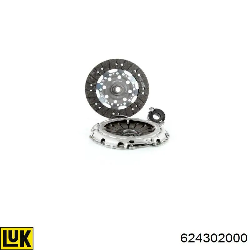 Embrague 624302000 LUK