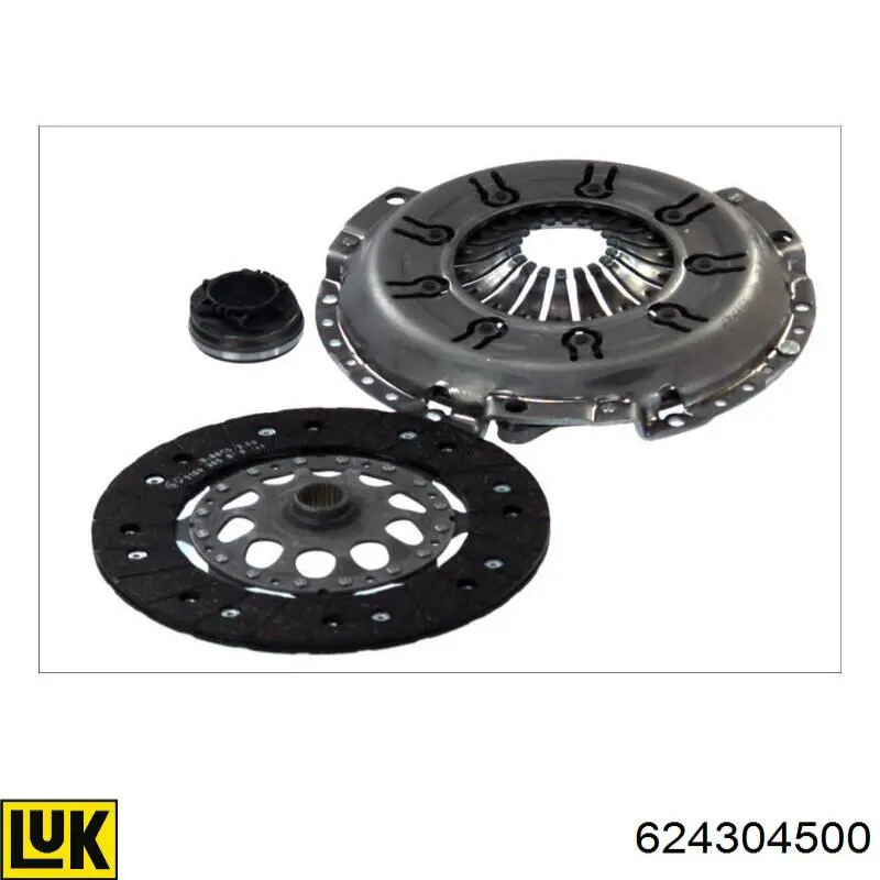 Mecanismo de embrague LUK 624304500 precio, desde 466,54 EUR