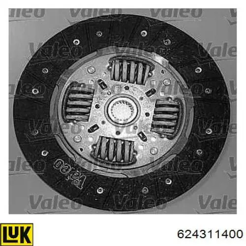 Mecanismo de embrague LUK 624311400 precio, desde 387,12 EUR