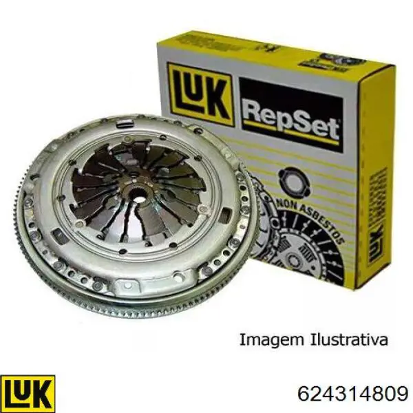 Comprar 624314809 LUK Kit de embrague completo