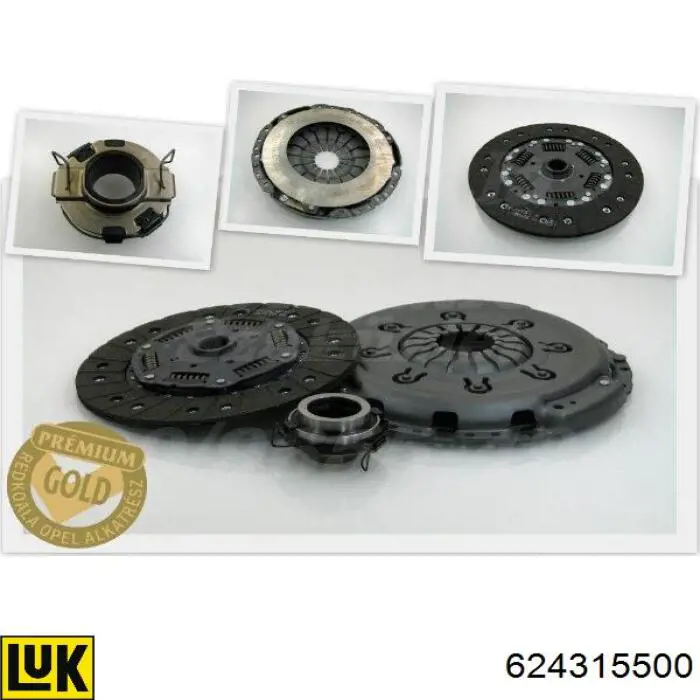 624315500 LUK Embrague motor
