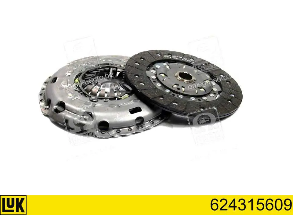 Comprar 624315609 LUK Kit de embrague completo
