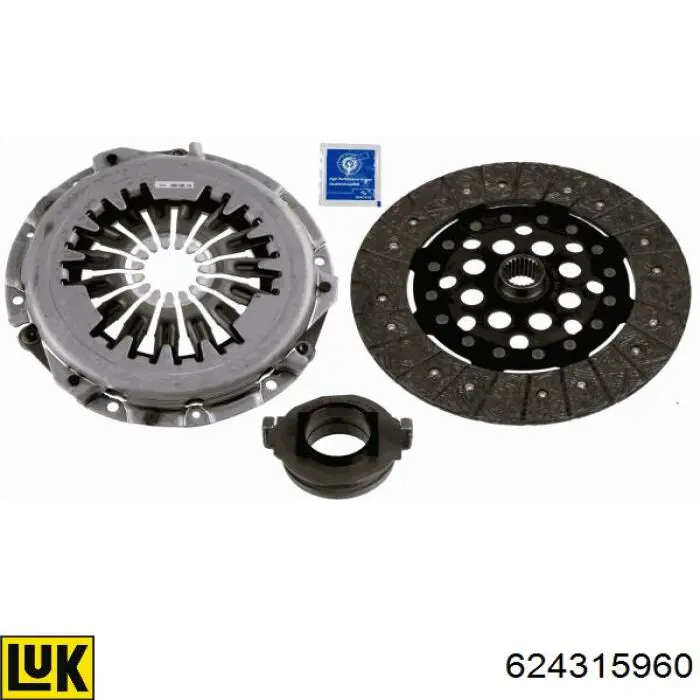 Mecanismo de embrague LUK 624315960 precio, desde 224,71 EUR