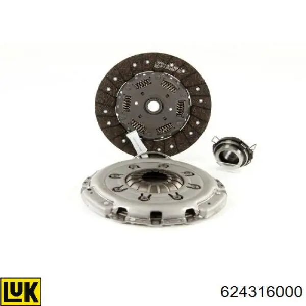 624316000 LUK Embrague motor