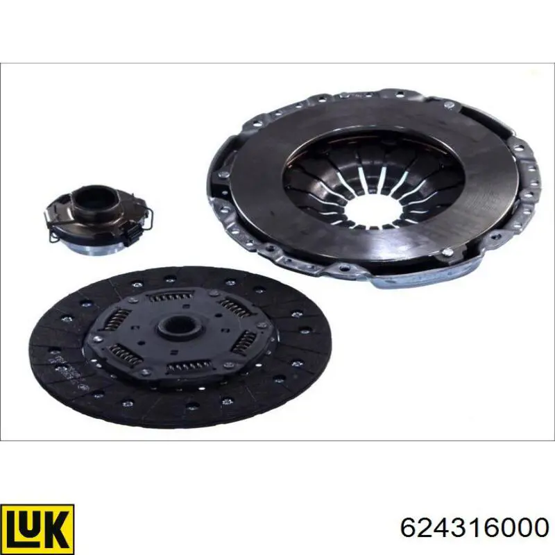 Comprar 624316000 LUK Kit de embrague completo