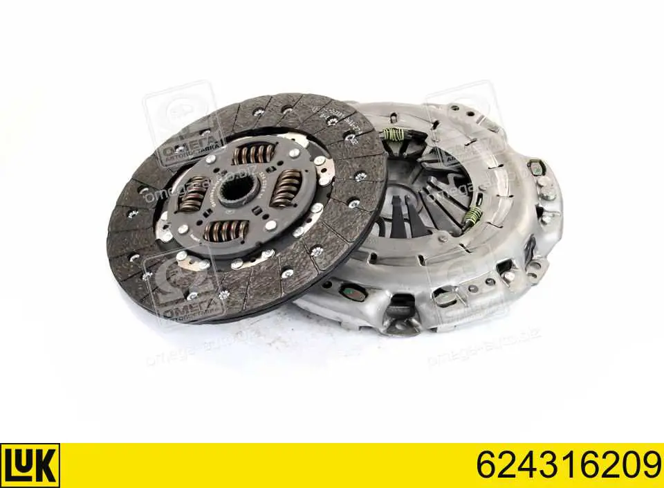 Comprar 624316209 LUK Kit de embrague completo