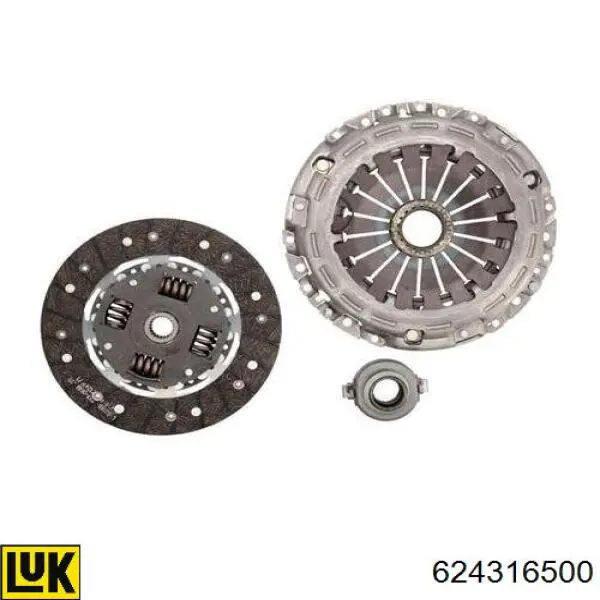 Embrague 624316500 LUK