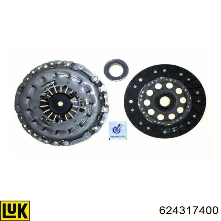 Comprar 624317400 LUK Kit de embrague completo