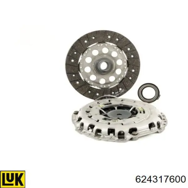 Comprar 624317600 LUK Kit de embrague completo