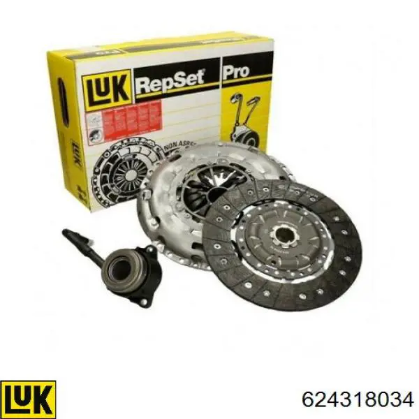 Comprar 624318034 LUK Kit de embrague completo