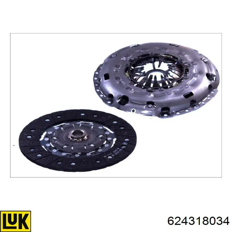 624318034 LUK Embrague motor