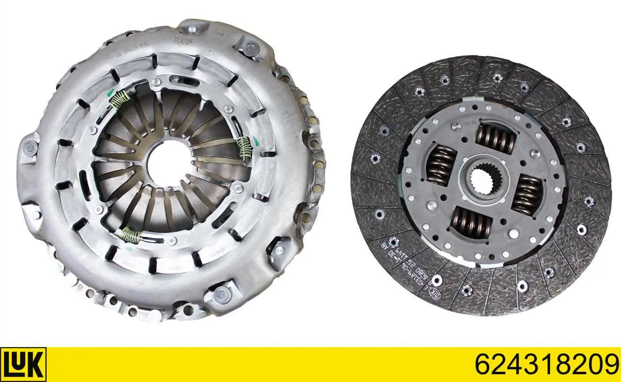 Comprar 624318209 LUK Kit de embrague completo