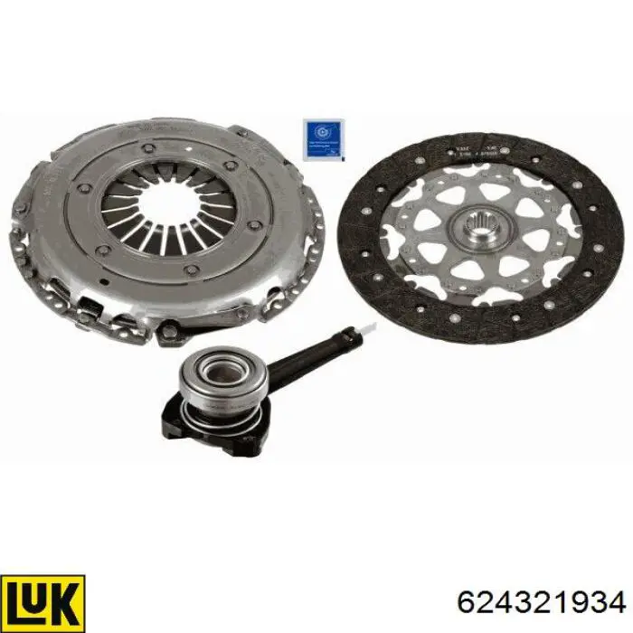 624321934 LUK Embrague motor