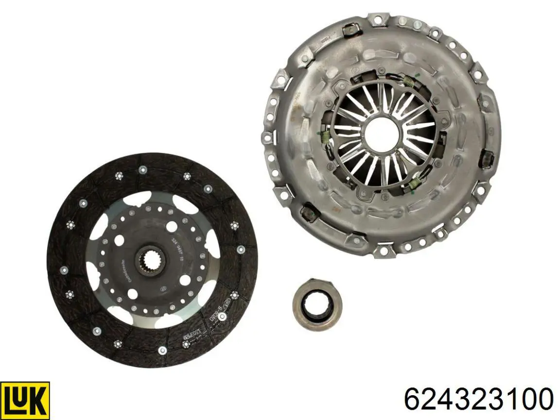 624323100 LUK Embrague motor