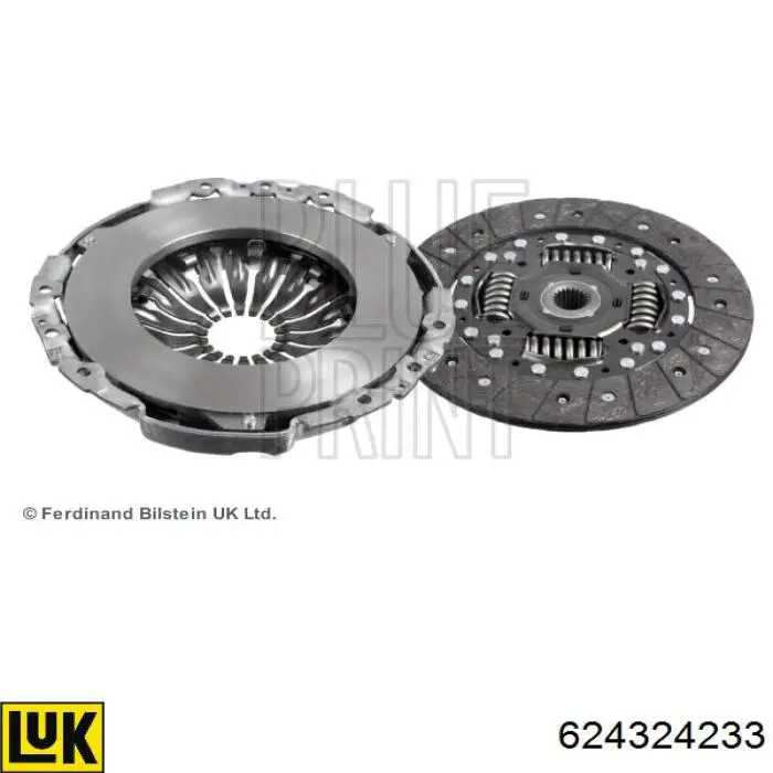 Mecanismo de embrague LUK 624324233 precio, desde 170,45 EUR