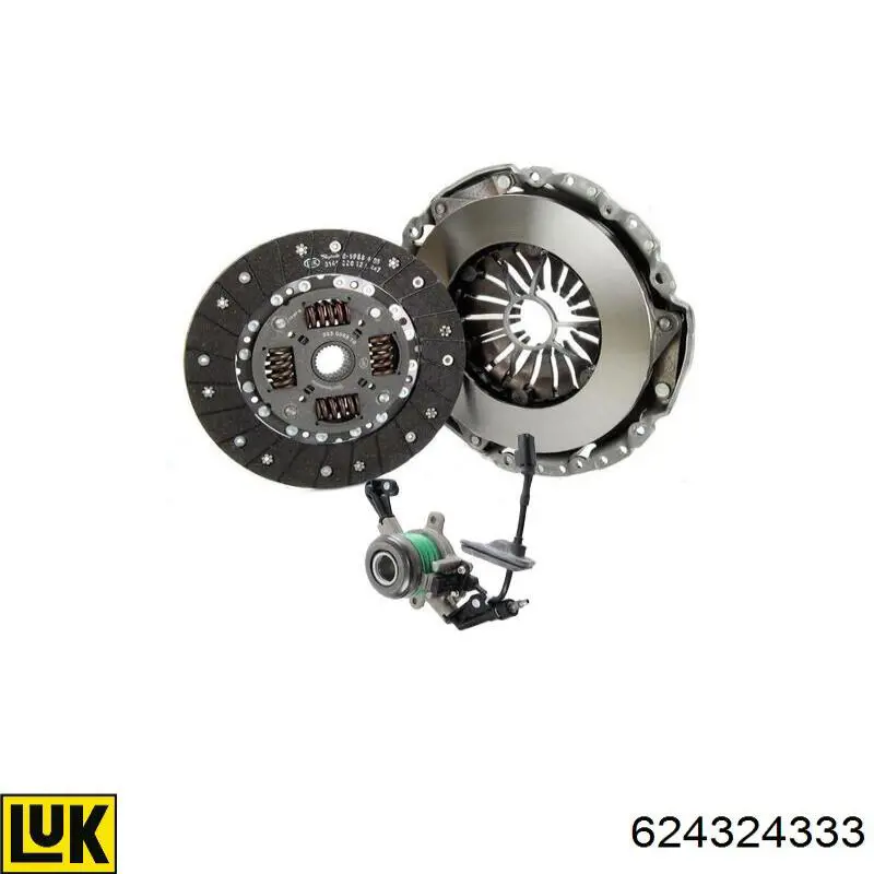 Comprar 624324333 LUK Kit de embrague completo