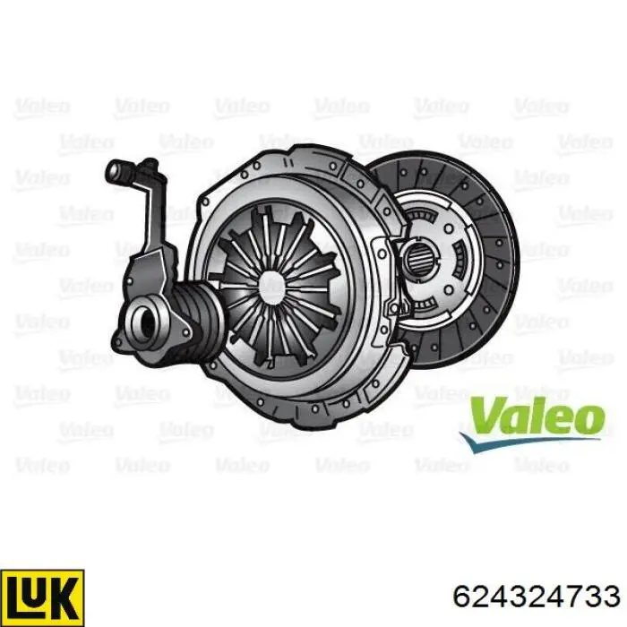 624324733 LUK Embrague motor