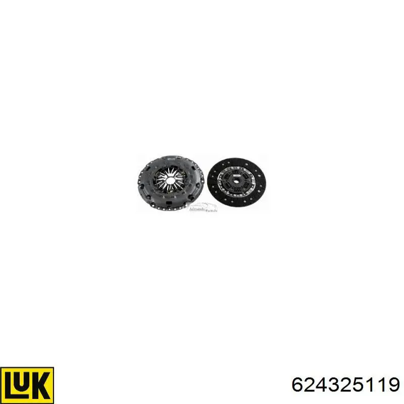 Mecanismo de embrague LUK 624325119 precio, desde 260,26 EUR