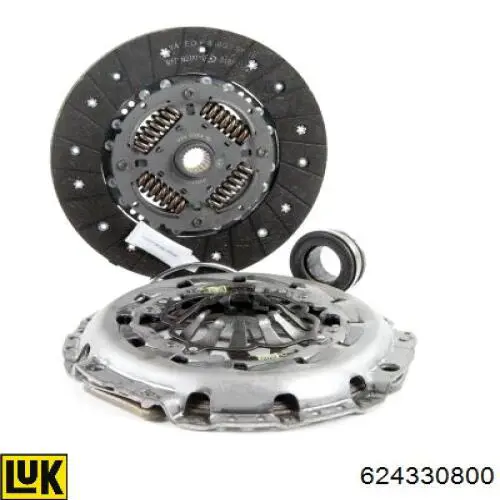 Kit de embrague (3 partes) Audi A6 4F2