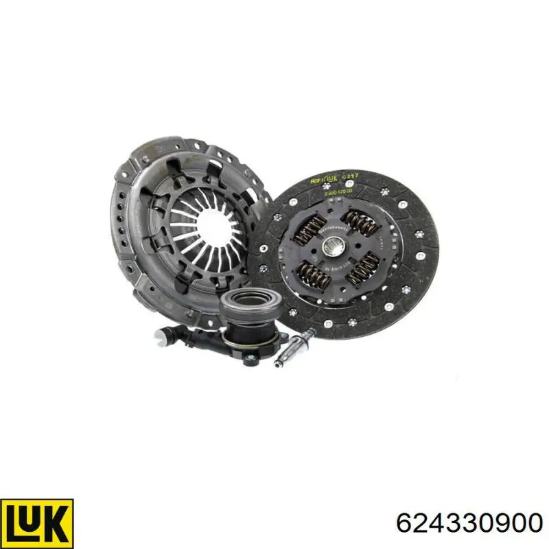 1425467 Ford kit de embrague (3 partes)