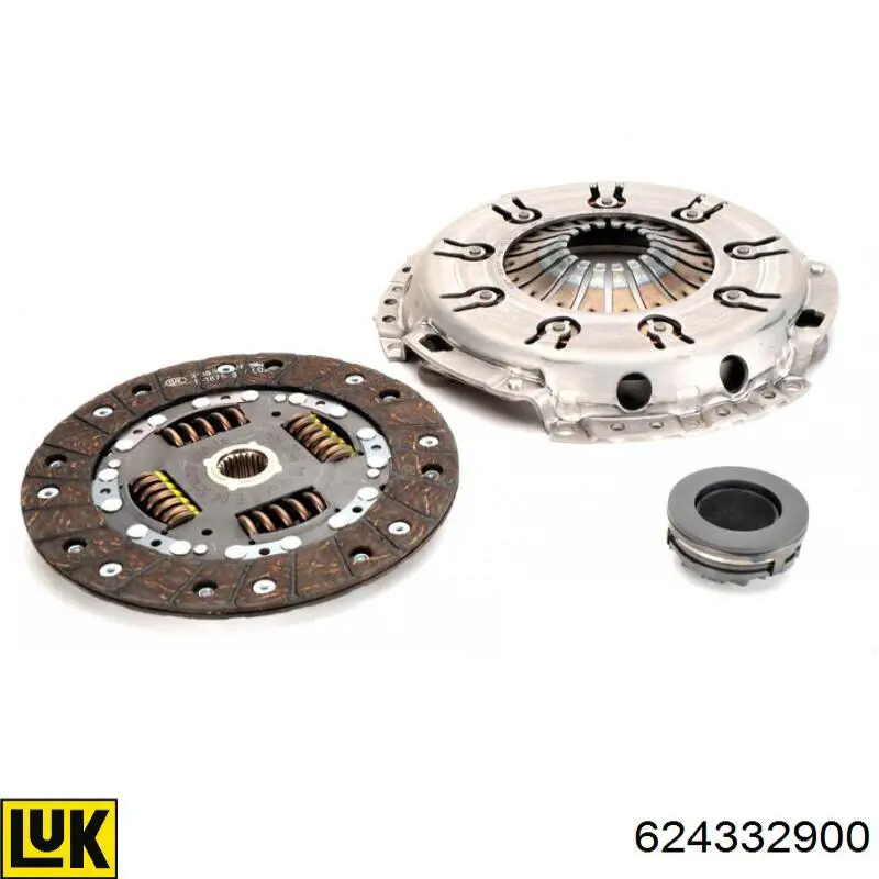 Kit de embrague INA 624332900