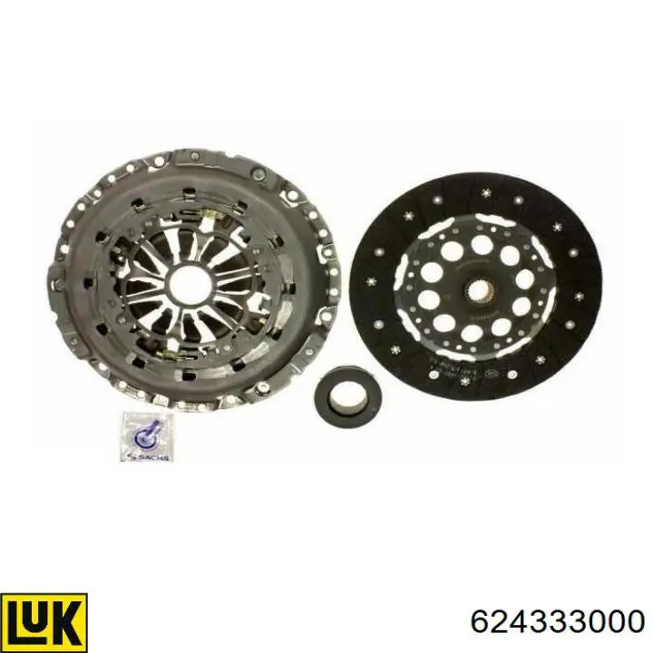Comprar 624333000 LUK Kit de embrague completo