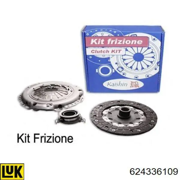 Comprar 624336109 LUK Kit de embrague completo