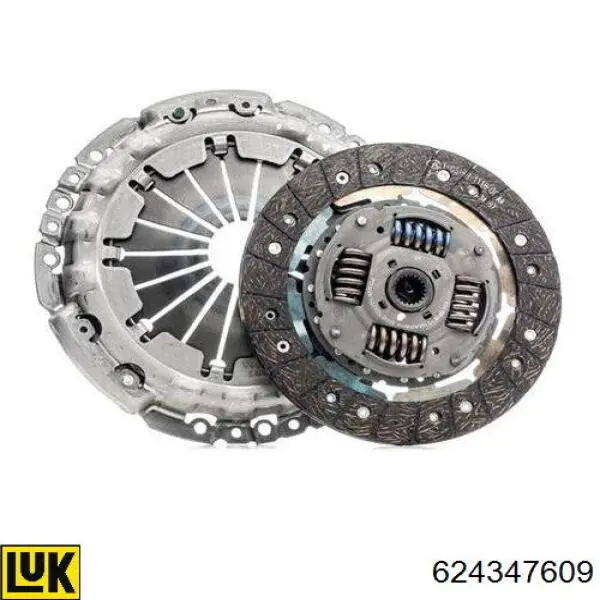 Mecanismo de embrague LUK 624347609 precio, desde 113,40 EUR