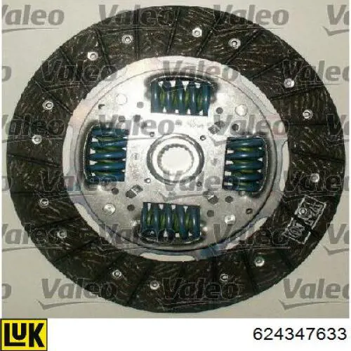 Kit de embrague LUK 624347633