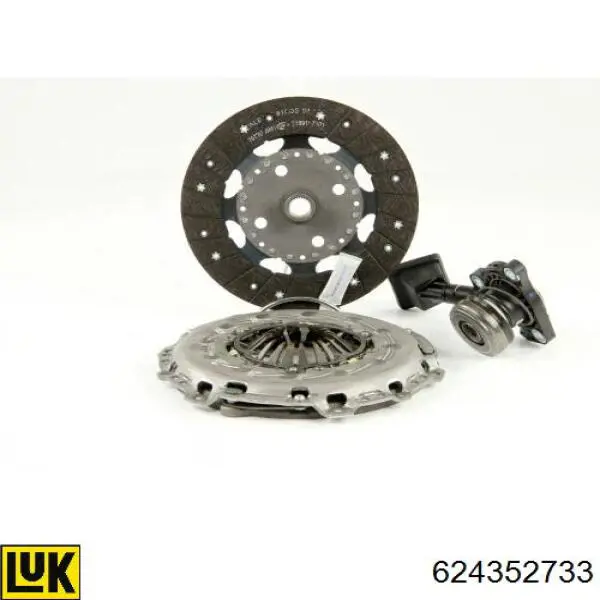 Mecanismo de embrague LUK 624352733 precio, desde 212,15 EUR
