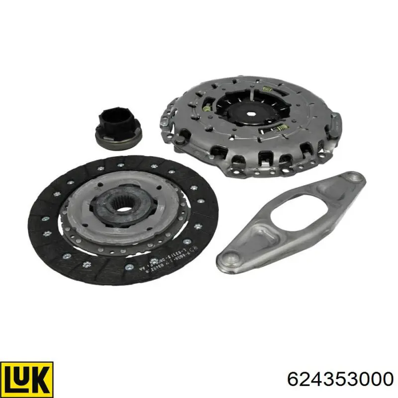 Mecanismo de embrague LUK 624353000 precio, desde 314,98 EUR