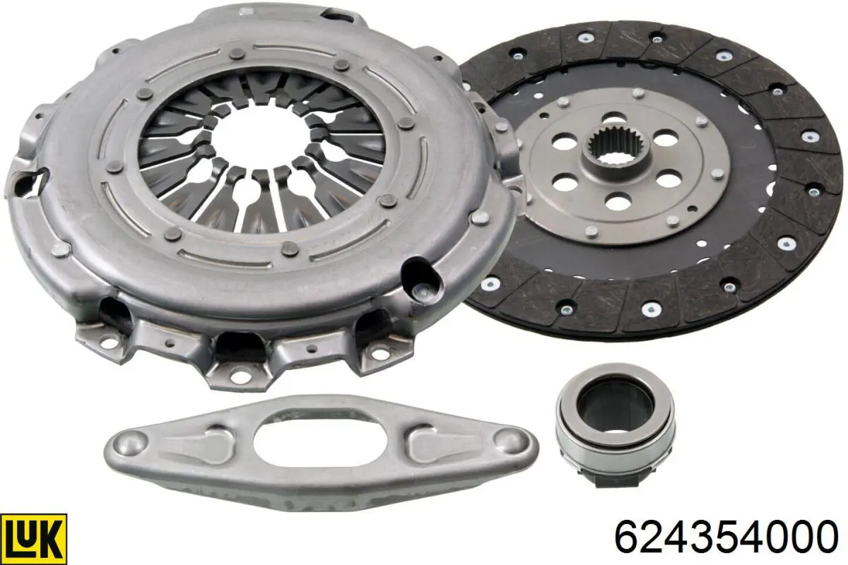 Comprar 624354000 LUK Kit de embrague completo