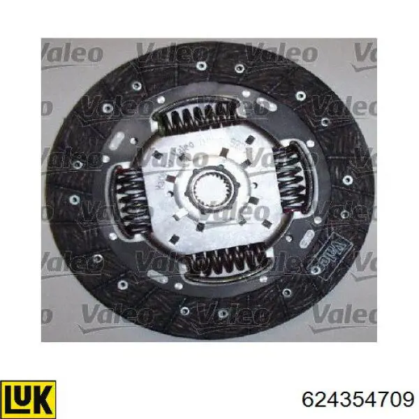 Mecanismo de embrague LUK 624354709 precio, desde 117,26 EUR