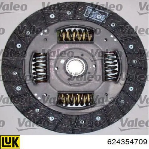 Kit de embrague LUK 624354709