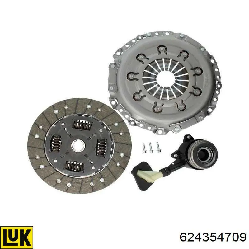 Comprar 624354709 LUK Kit de embrague completo