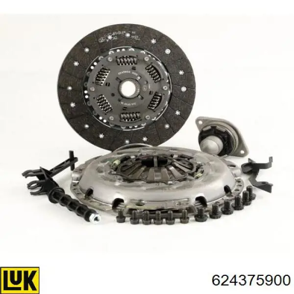 Mecanismo de embrague LUK 624375900 precio, desde 923,41 EUR