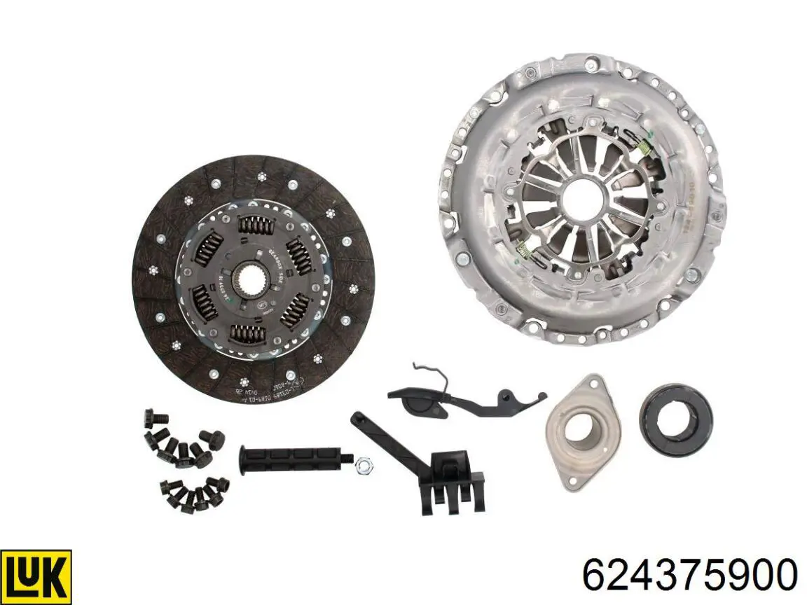 Comprar 624375900 LUK Kit de embrague completo